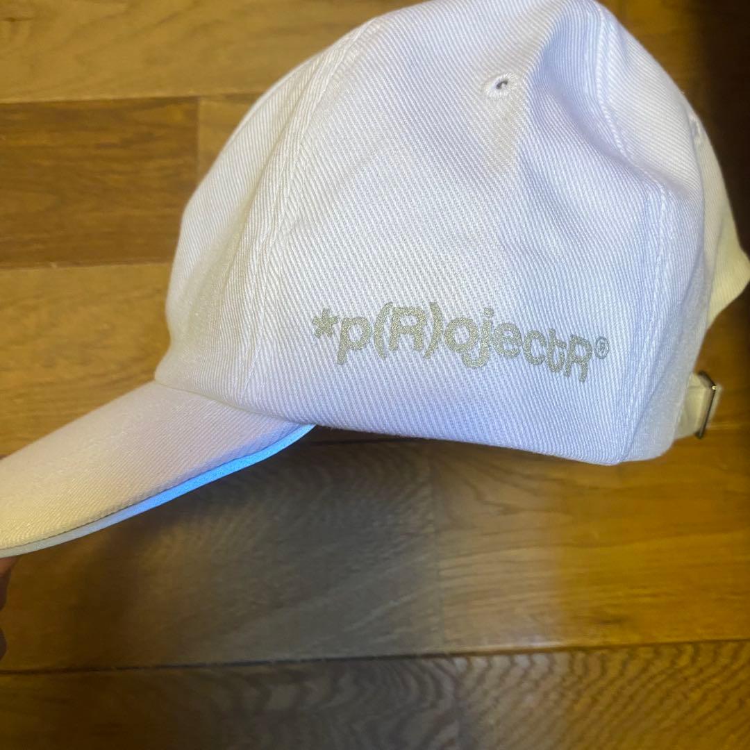 *p(R)ojectR® キャップ　ホワイト