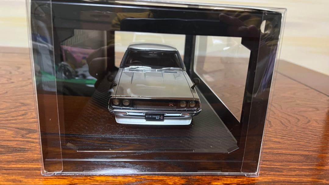 イグニッションモデル 1/18 ケンメリ　スカイラインGT-R シルバー　美品