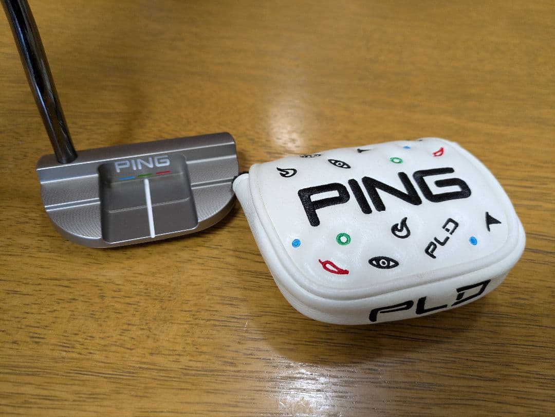 PING PLD パター ヘッドカバー付き DS72 特注シャフト