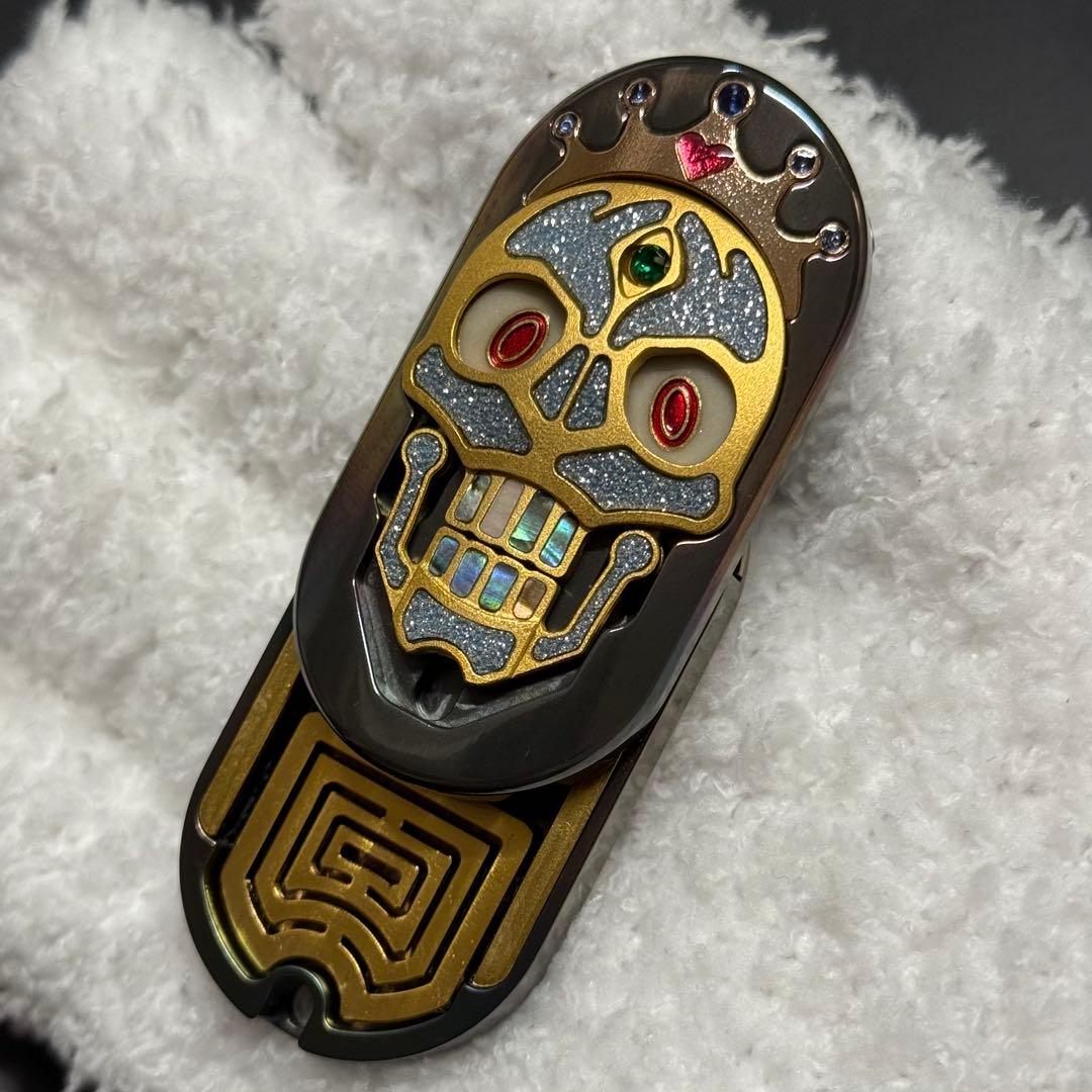 と*ろ様 「正規品」SAS フィジェットトイ　EDC ジルコニウム製　絶版 夜光