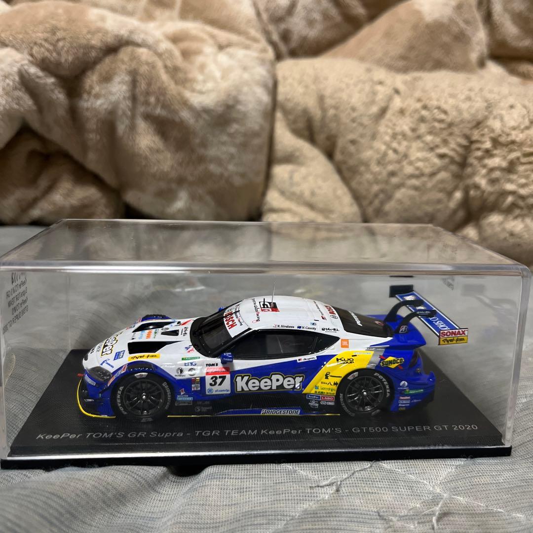 ミニカー GR Supra TGR TEAM KeePer TOM'S 2020