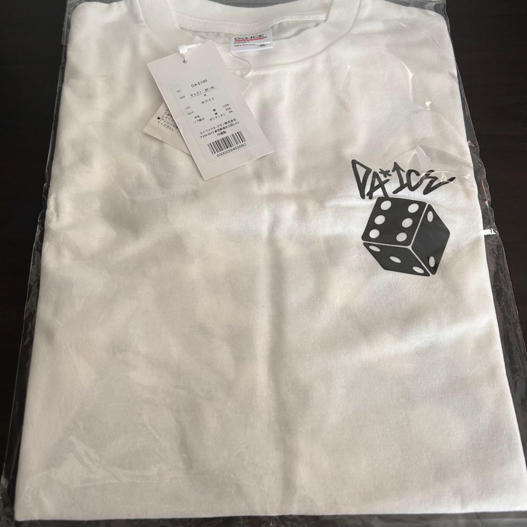 Da-iCE Tシャツ　Dice S/S Tee (白) Mサイズ　新品未開封