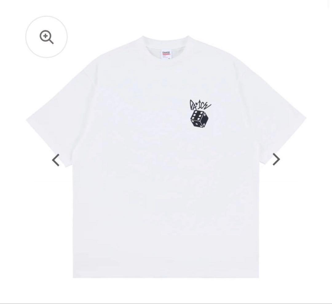 Da-iCE Tシャツ　Dice S/S Tee (白) Mサイズ　新品未開封