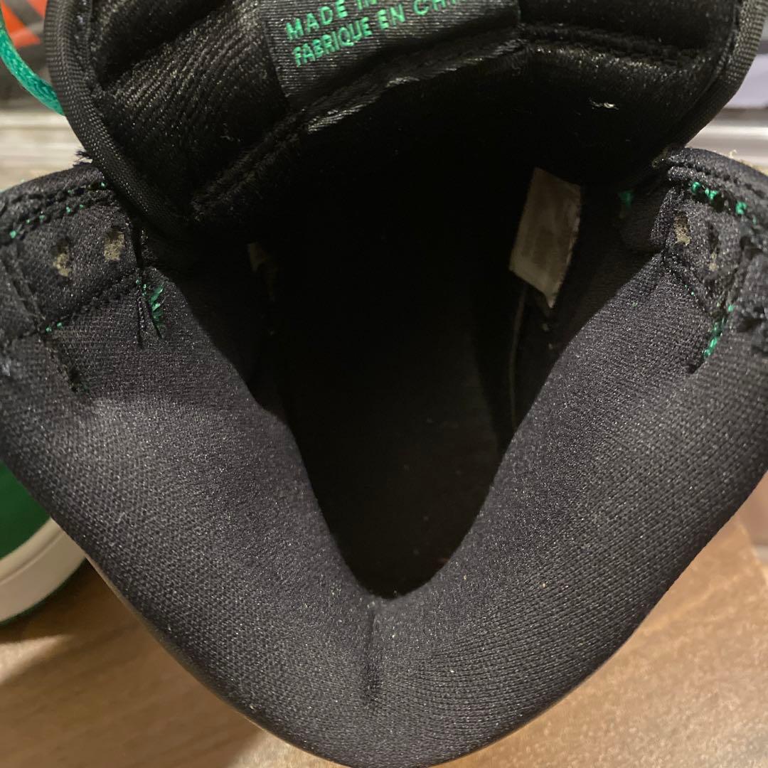 NIKE Air Jordan 1 ブラック/ホワイト/グリーン　26.5cm