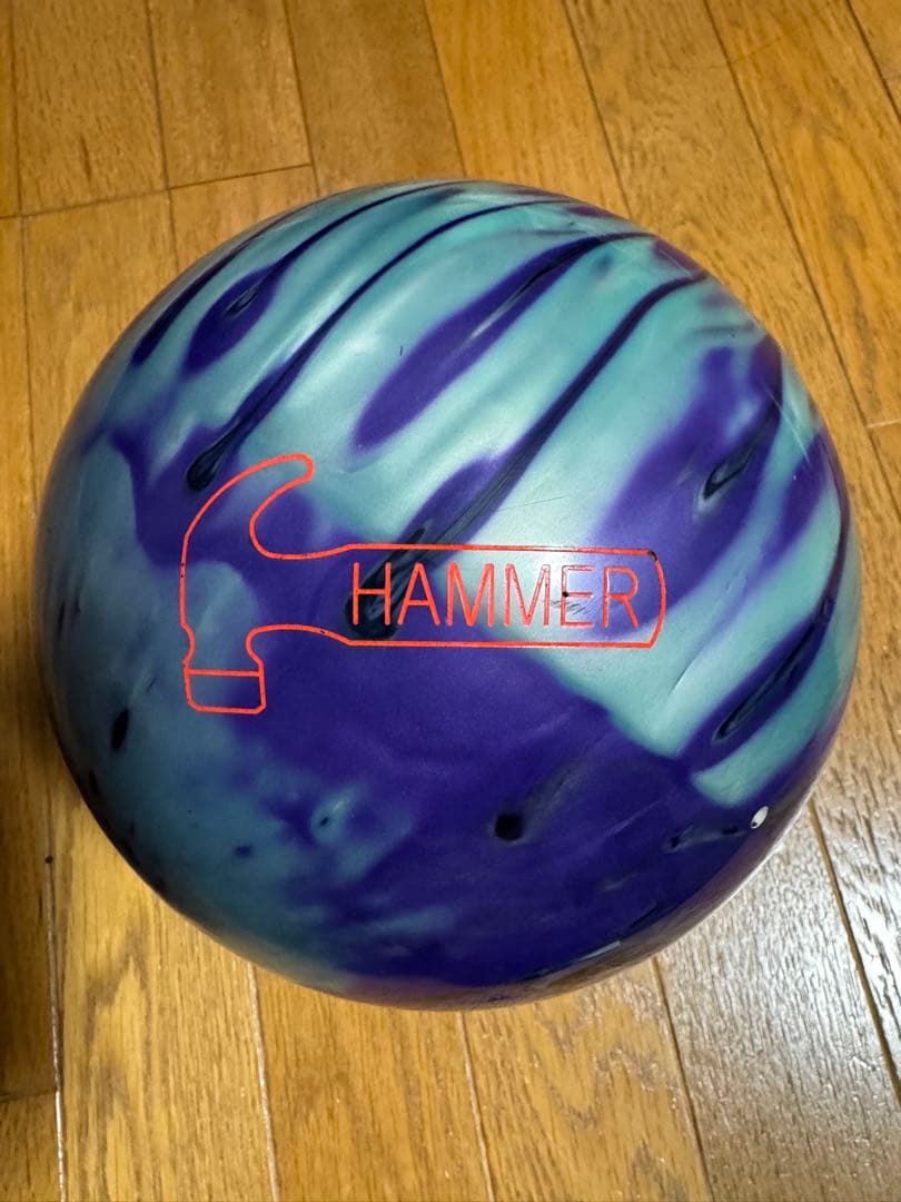 マキシマムエフェクト　15ポンド　サムレス　両手投げ