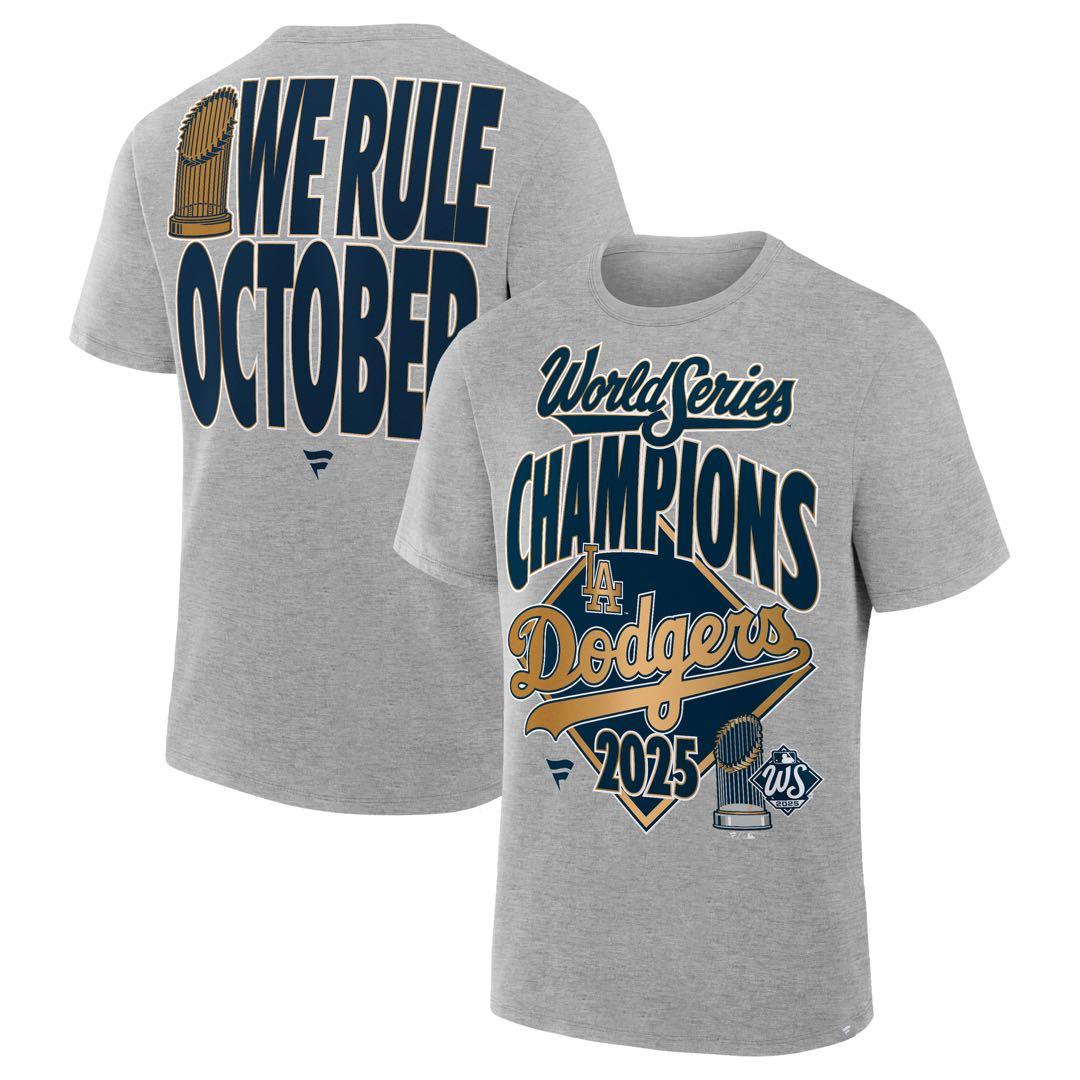 ロサンゼルスドジャース　2025優勝記念tシャツ　山本由伸タオルセット