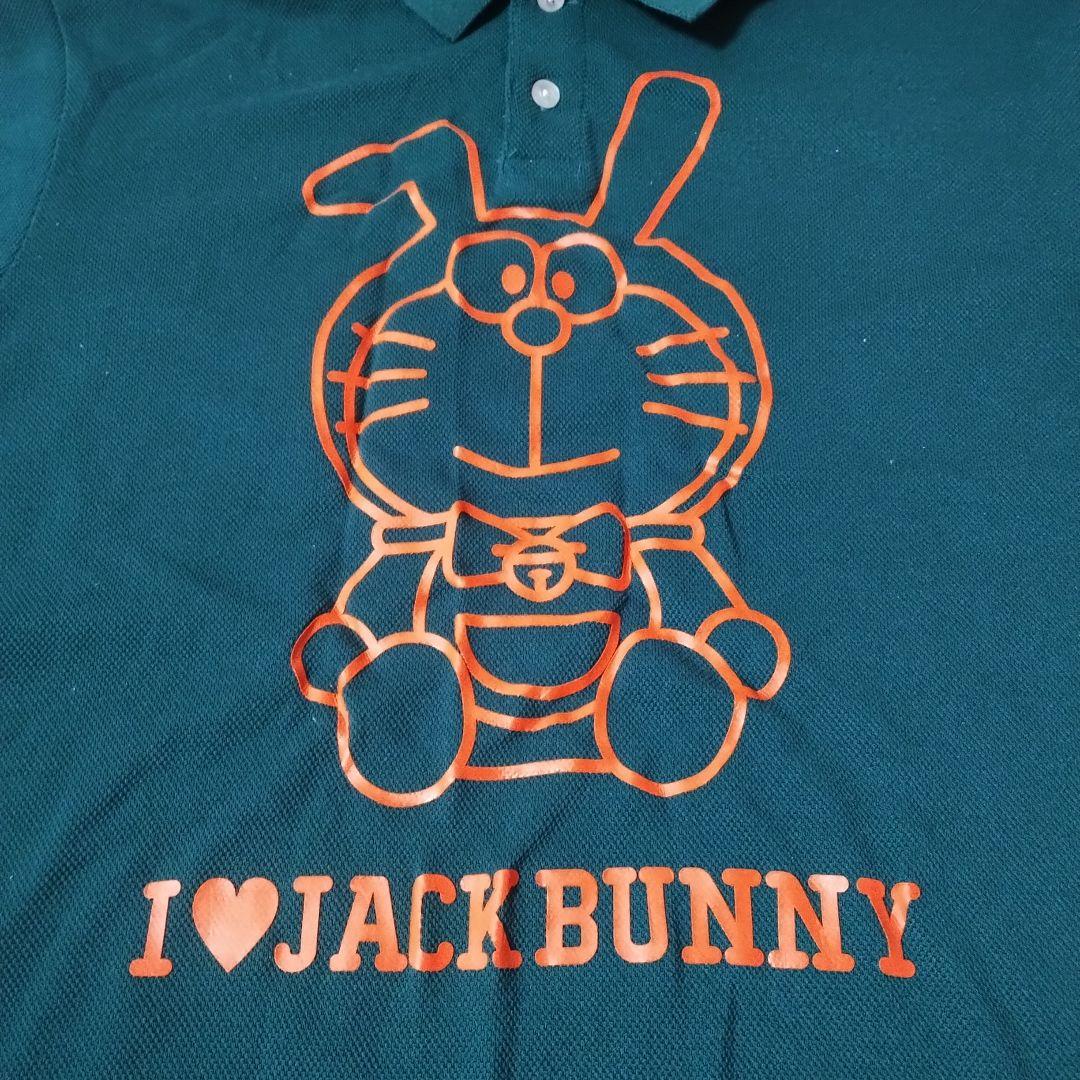 Jack Bunny!! ポロシャツ サイズ6 ダークグリーン　美品　ドラえもん