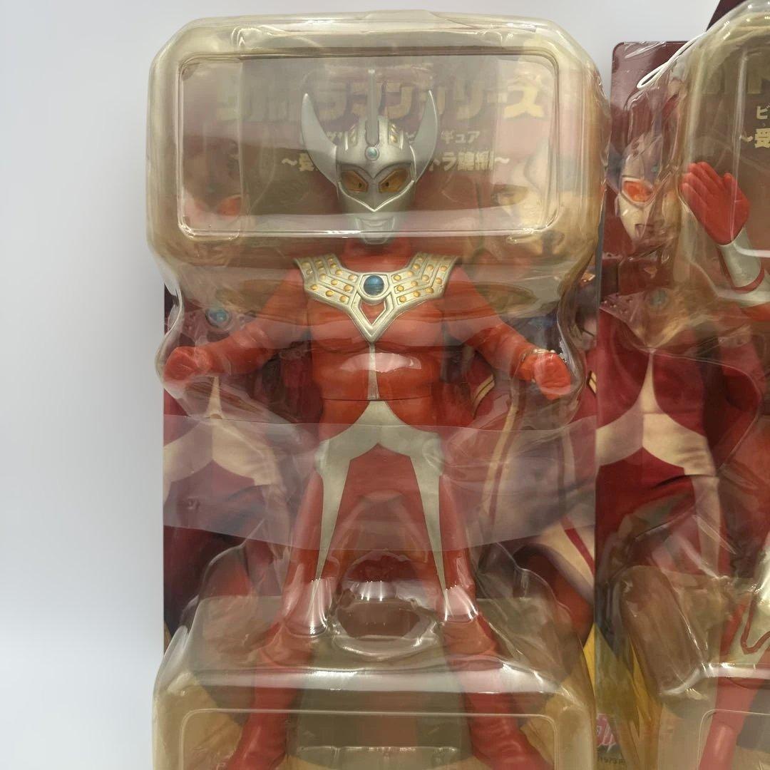 バンプレスト　ビッグサイズソフビ　ウルトラセブン　レオ　メビウス　タロウ