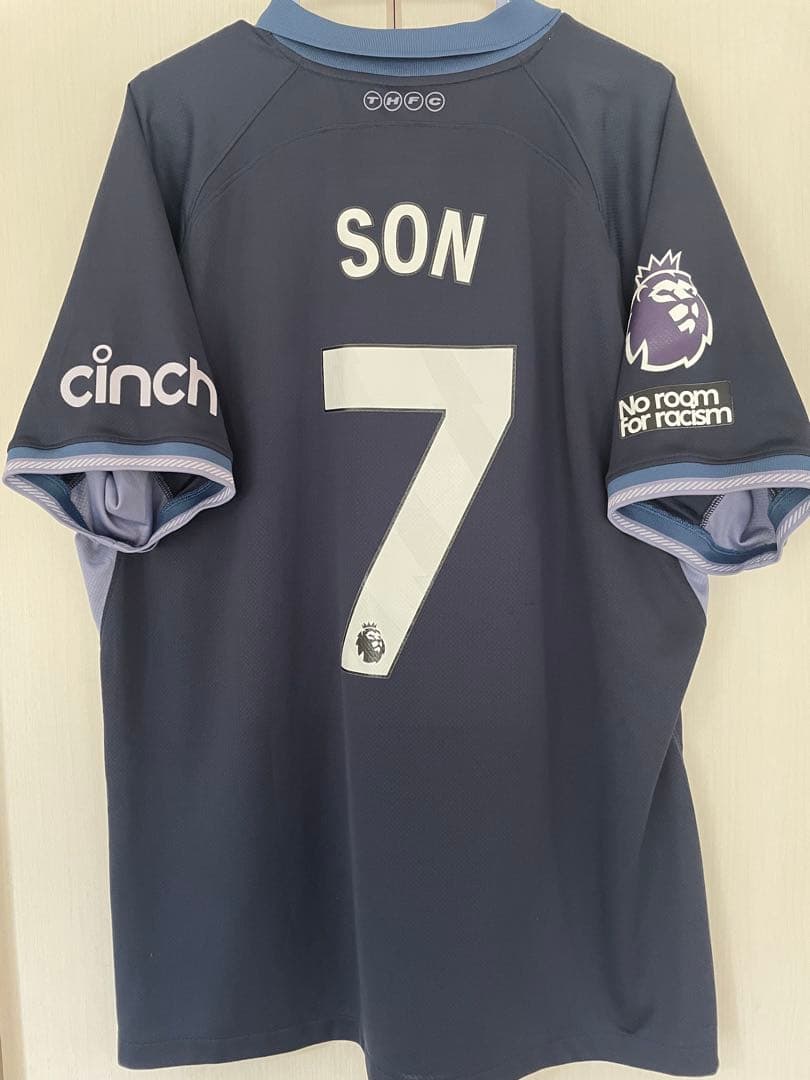 【美品】トッテナム アウェイ #7 ソンフンミン 孫興民 サッカー ユニフォーム