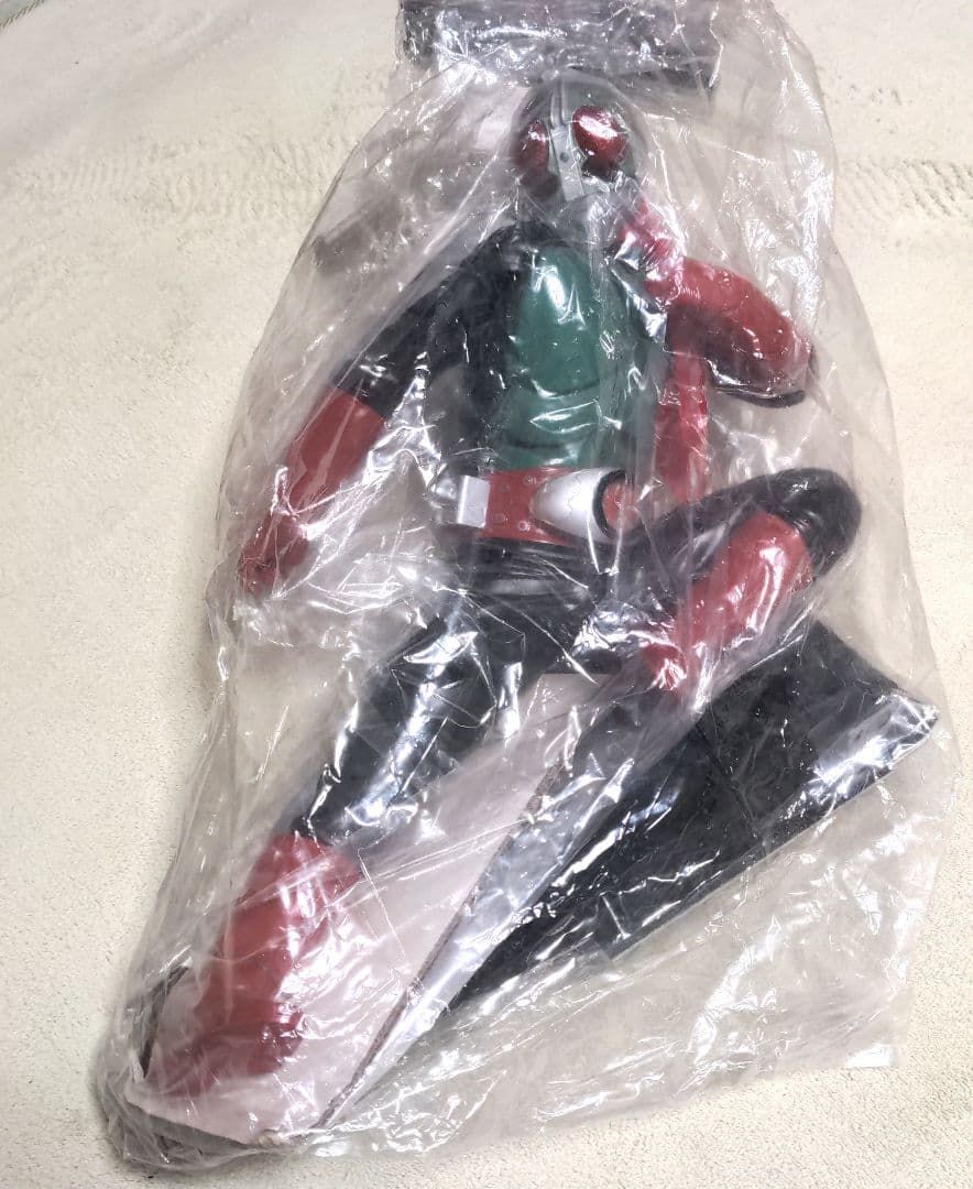 仮面ライダービッグサイズフィギュアとその他4個と時計