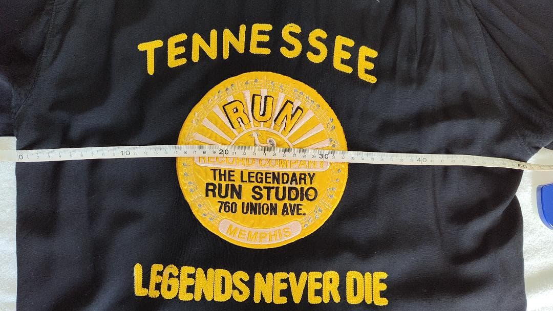 \"RUN\" RECORDS (SUN RECORDS) ボーリングシャツ