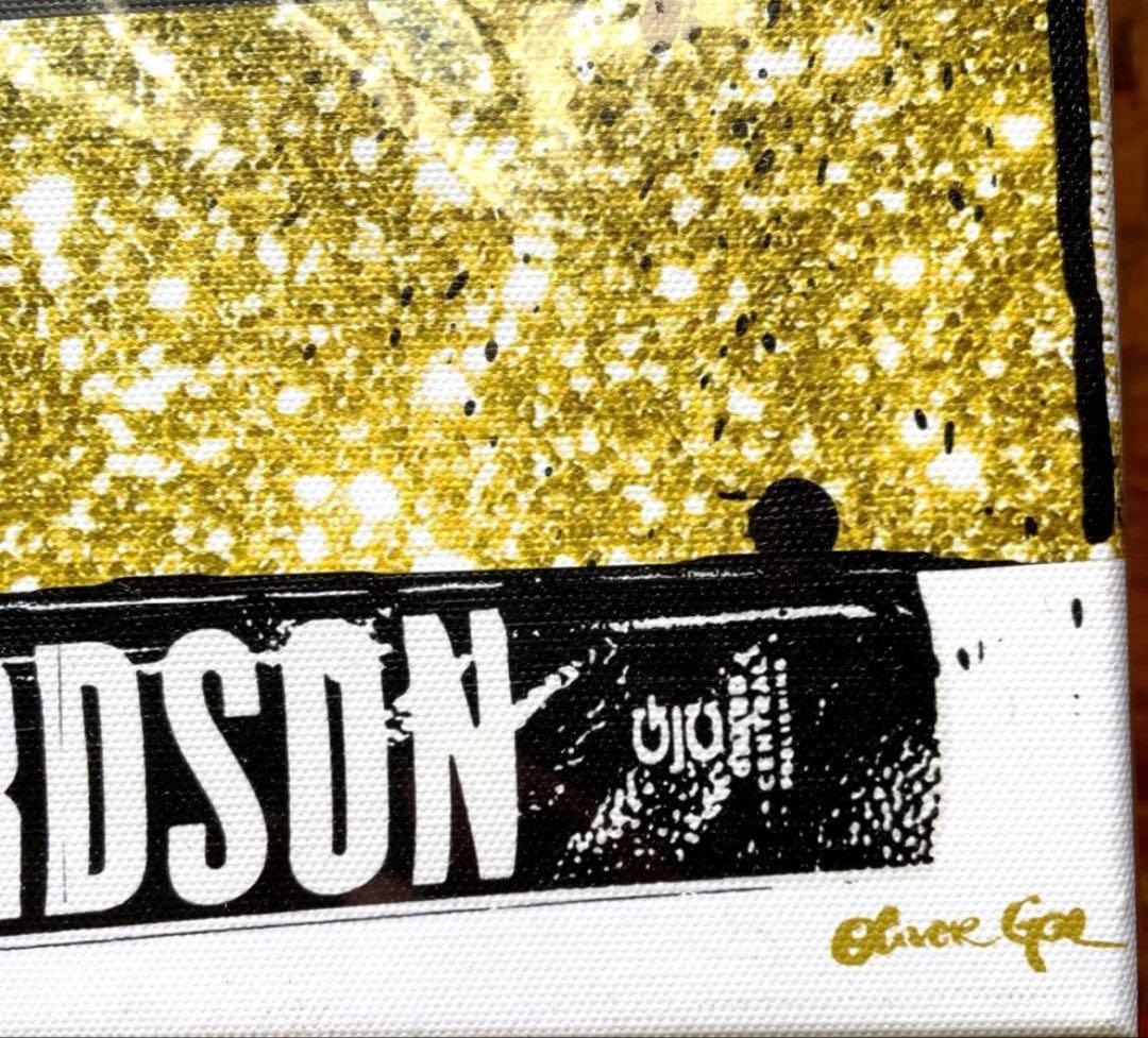 【OliverGal】オリバー・ガル　アート　絵画　BLACK &GOLD