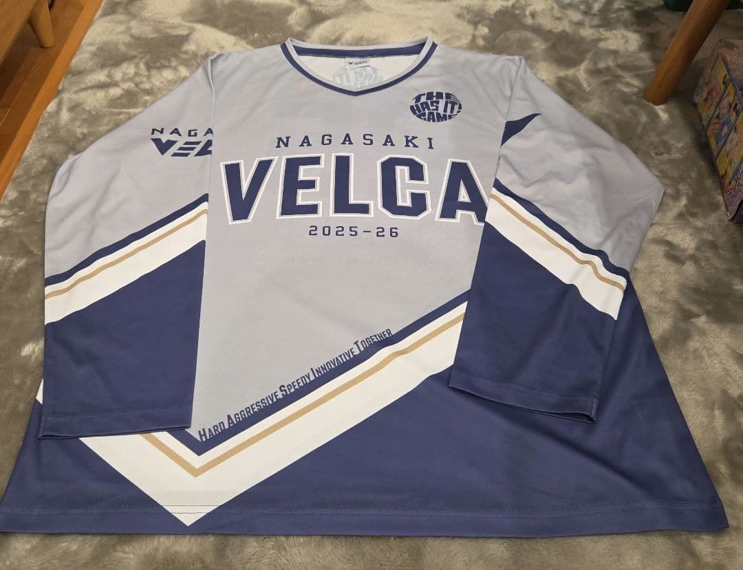 長崎ヴェルカ　ホッケーシャツ2枚、カレンダー、ポーチ、ナップサックのセット