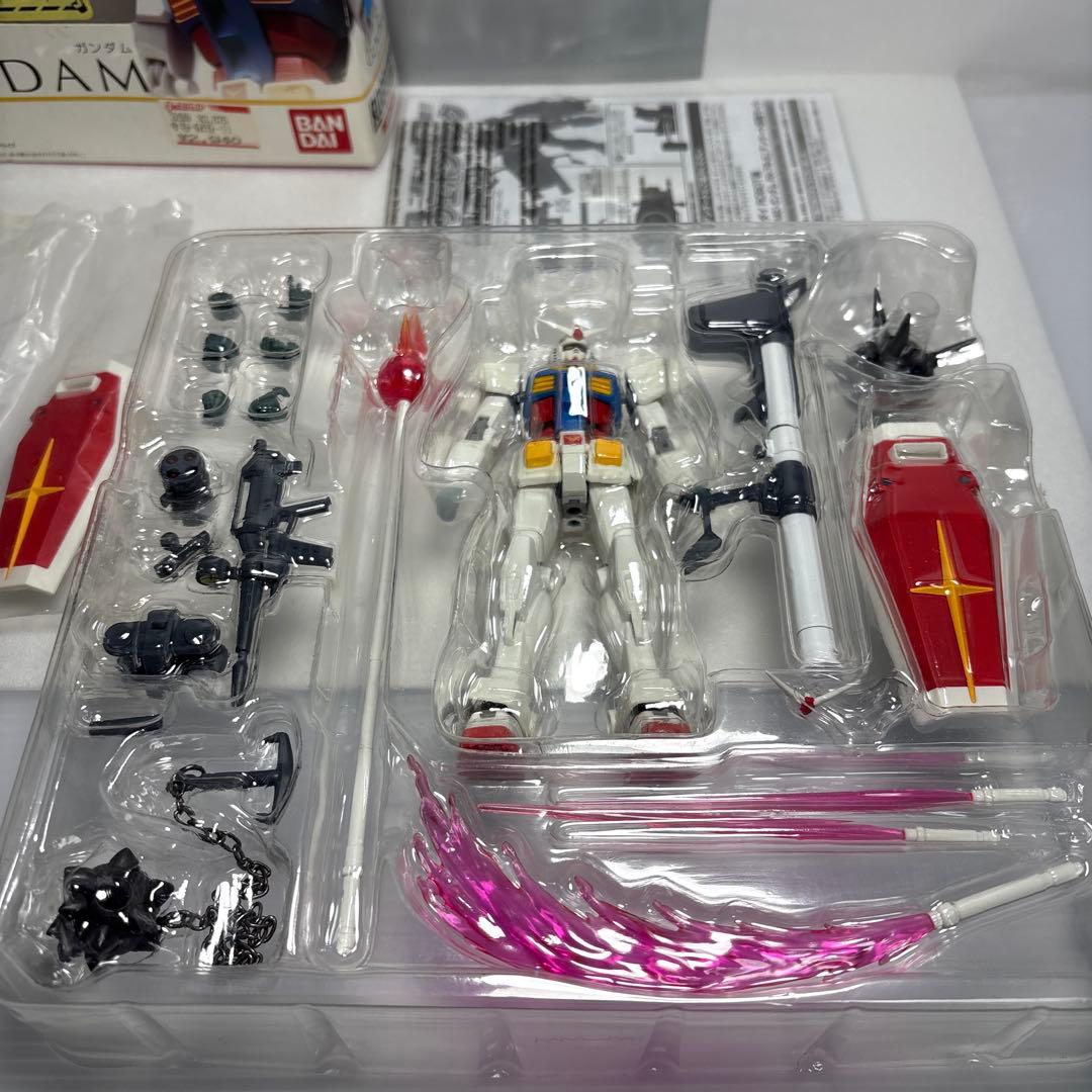 d*7様 希少品ロボット魂078 RX78-2 ガンダム 初回限定版ツインウェポ
