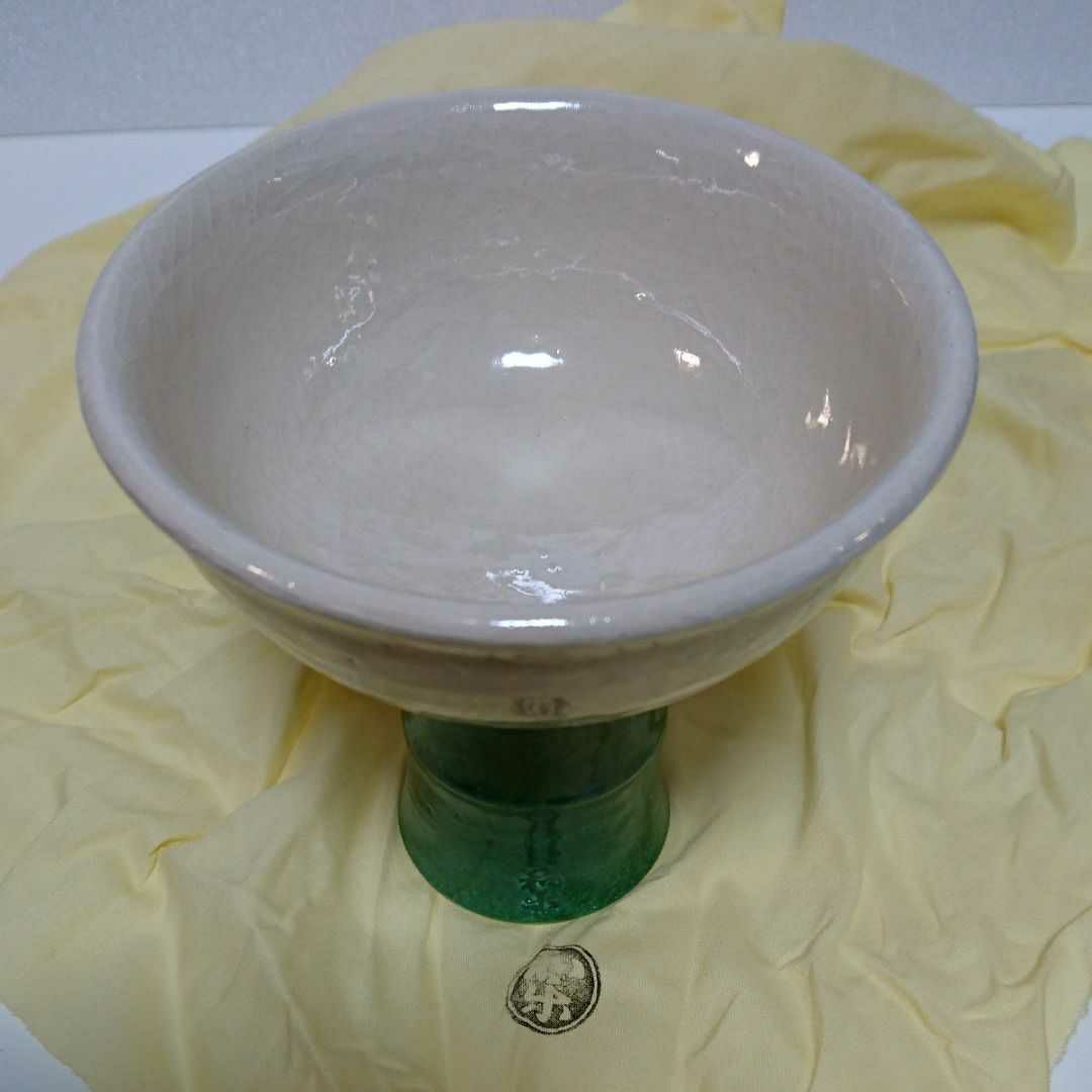 茶道具《茶碗》馬上盃　七世　和楽