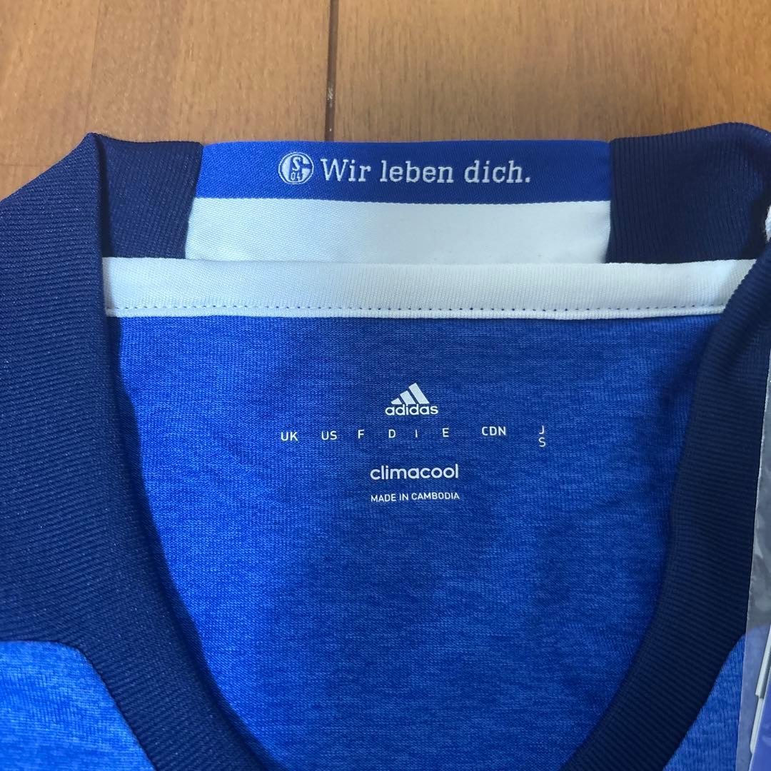 即購入可アディダスユニフォームサッカーウェア内田篤人シャツadidas シャルケ