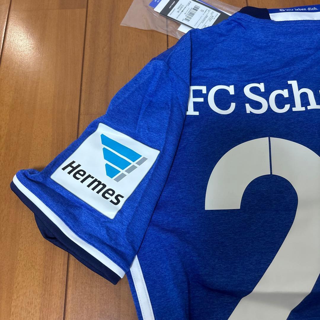 即購入可アディダスユニフォームサッカーウェア内田篤人シャツadidas シャルケ