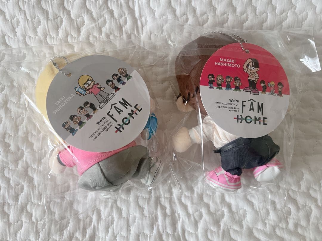 timelesz 篠塚大輝　橋本将生　ぬい　ぬいぐるみ