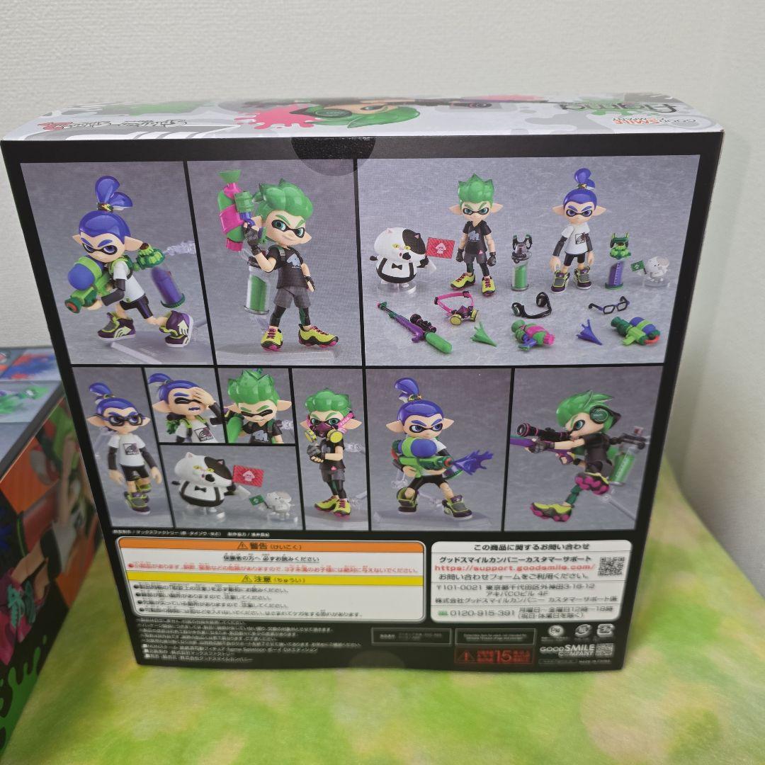 figma Splatoon ガール　ボーイ　DXエディション　フィギュア