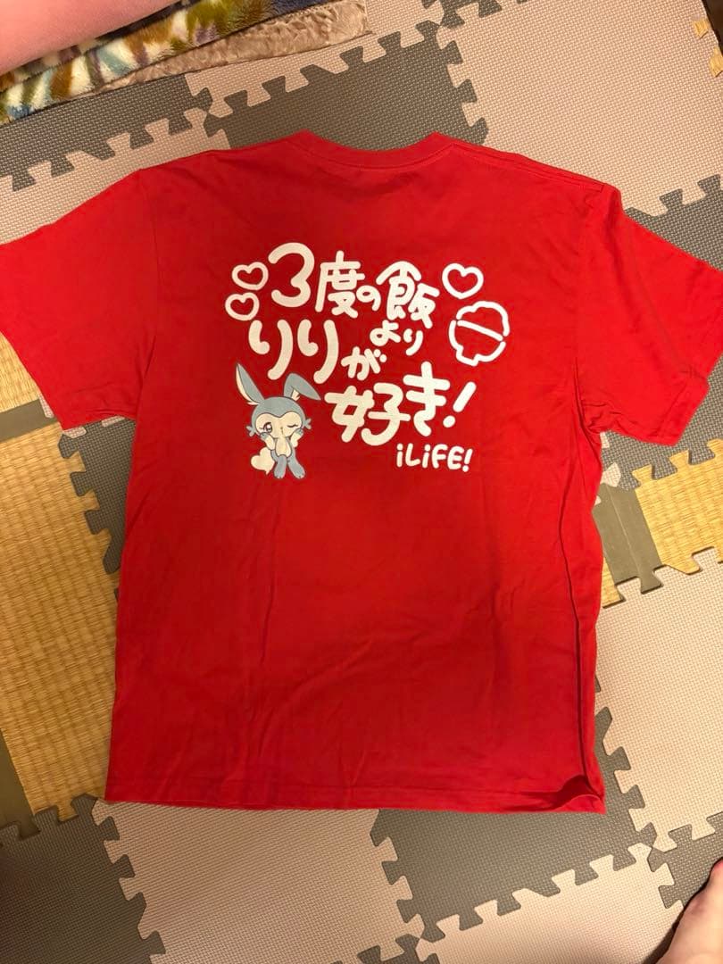 iLife 心花りり くじ Tシャツ
