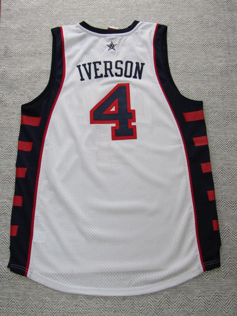 【希少】 NBA IVERSON アレン・アイバーソン USA代表 ユニホーム
