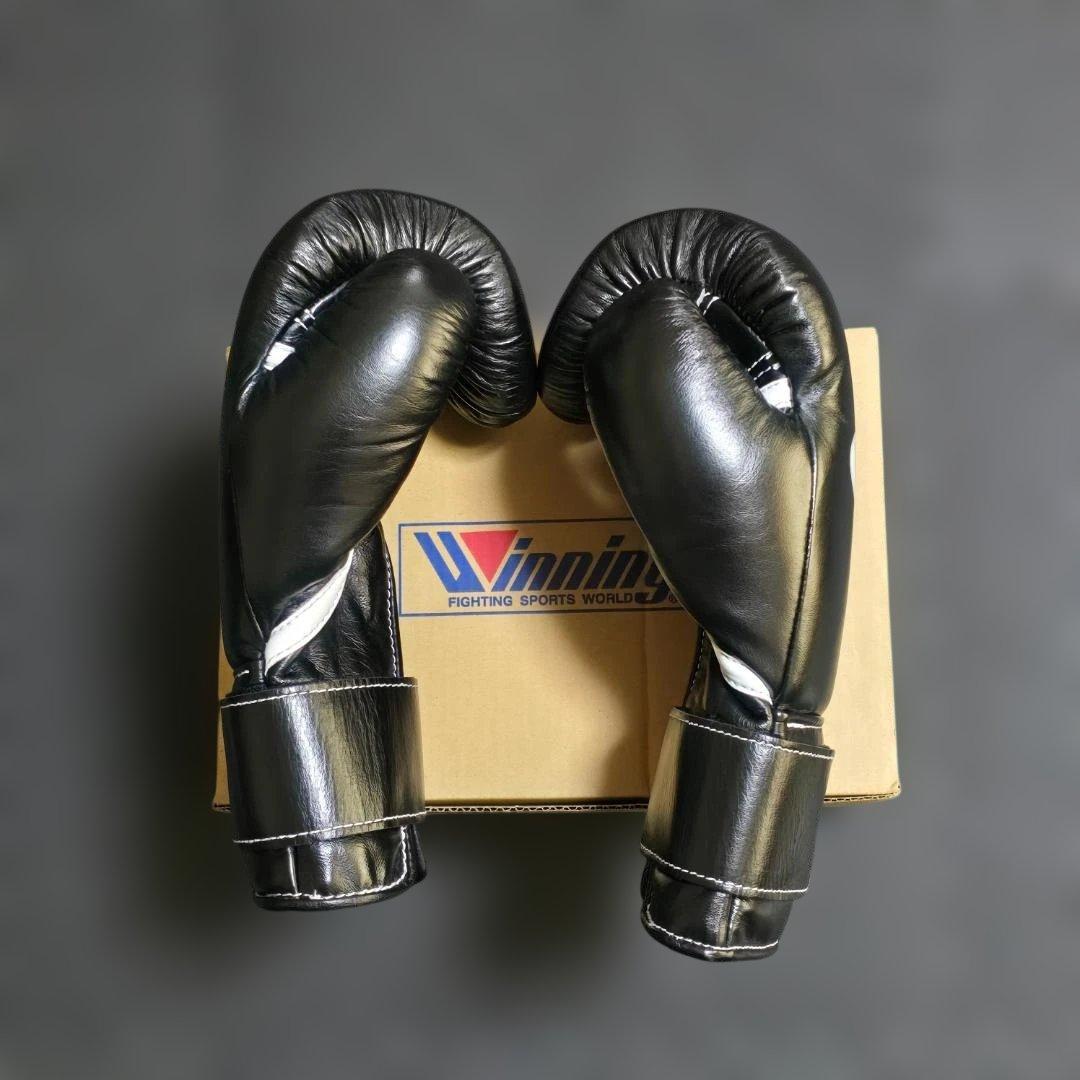 Winning ボクシンググローブ（MS-400B）12oz ブラック