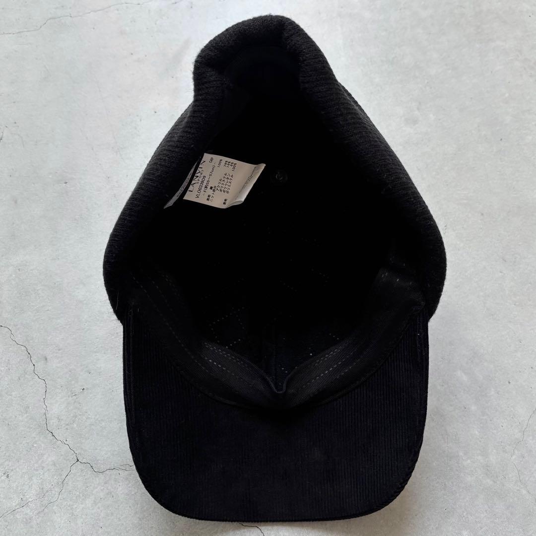 LANVIN SPORT ランバンスポール コーデュロイキャップ 55-57cm