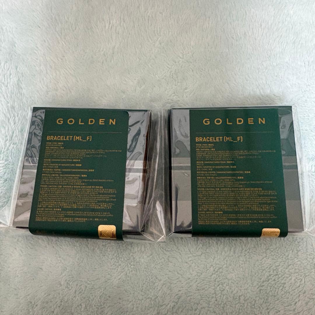 BTS JUNGKOOK GOLDEN ブレスレット　２個