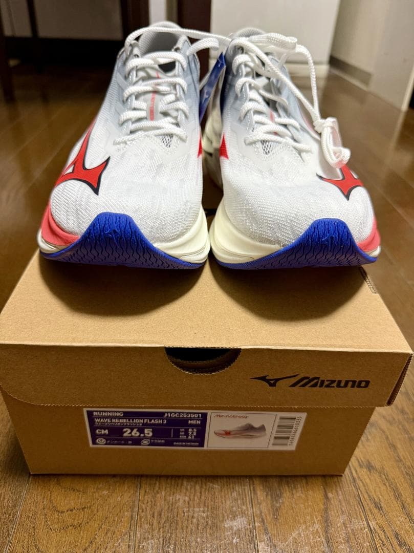 MIZUNO ウェーブリベリオンフラッシュ3 26.5cm