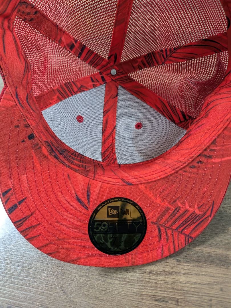 New Era Angels 59FIFTY キャップ 7 1/2 レッド