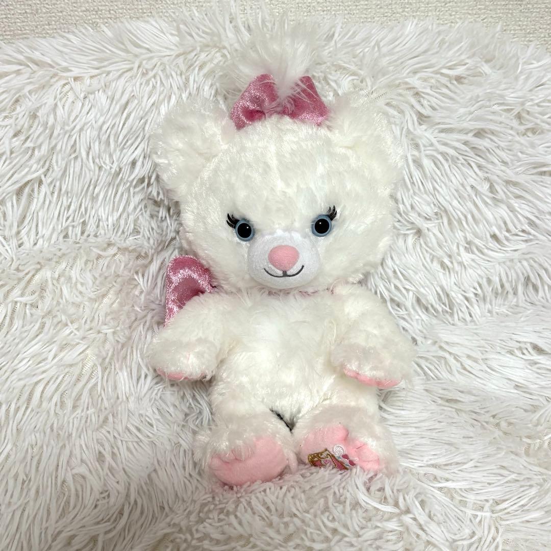 超美品ユニベア ディズニーストア ぬいぐるみ シャルメ マリー おしゃれキャット