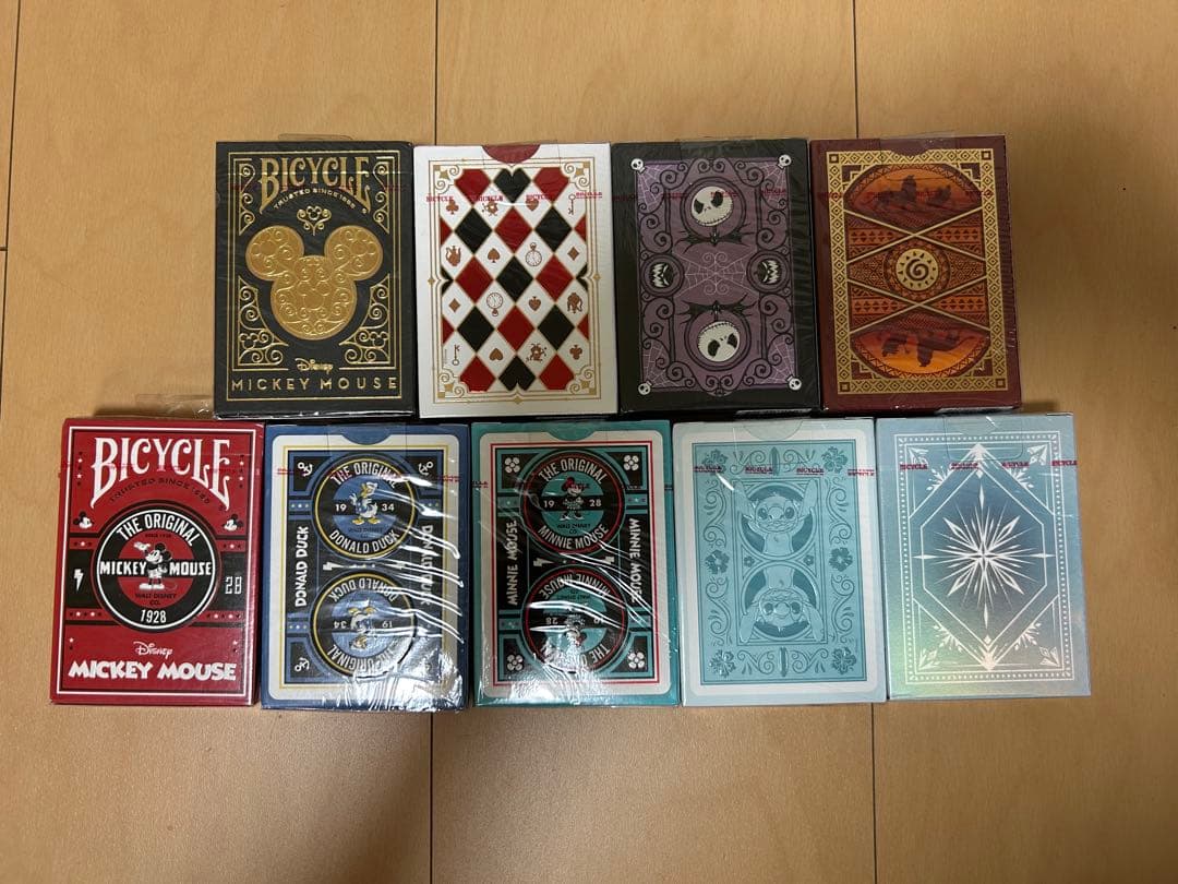 Bicycle ディズニートランプ 9種類纏め売り！