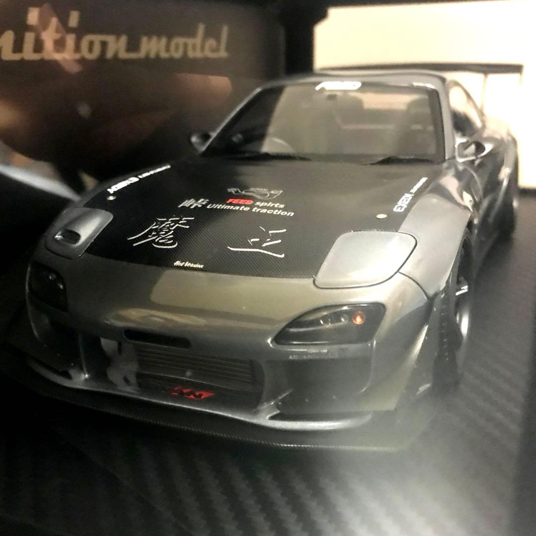 イグニッションモデル 1/18 FEED RX-7 魔王 ガンメタリック