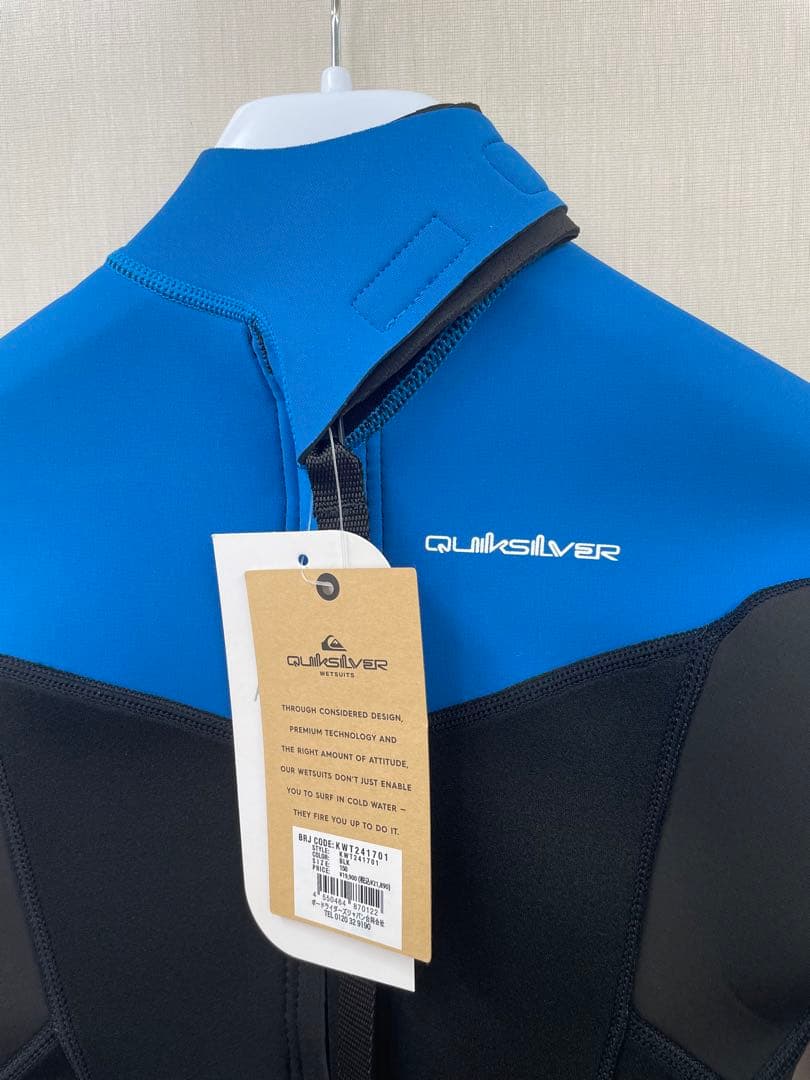 新品Quiksilver 子供用ウェットスーツ　サーフブランドジュニア 2mm