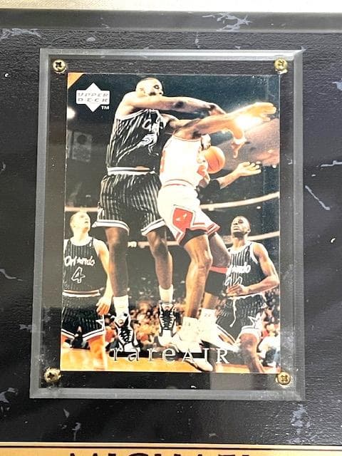 新品希少JORDAN No.45リミテッドフォト&カードプレート192/1995