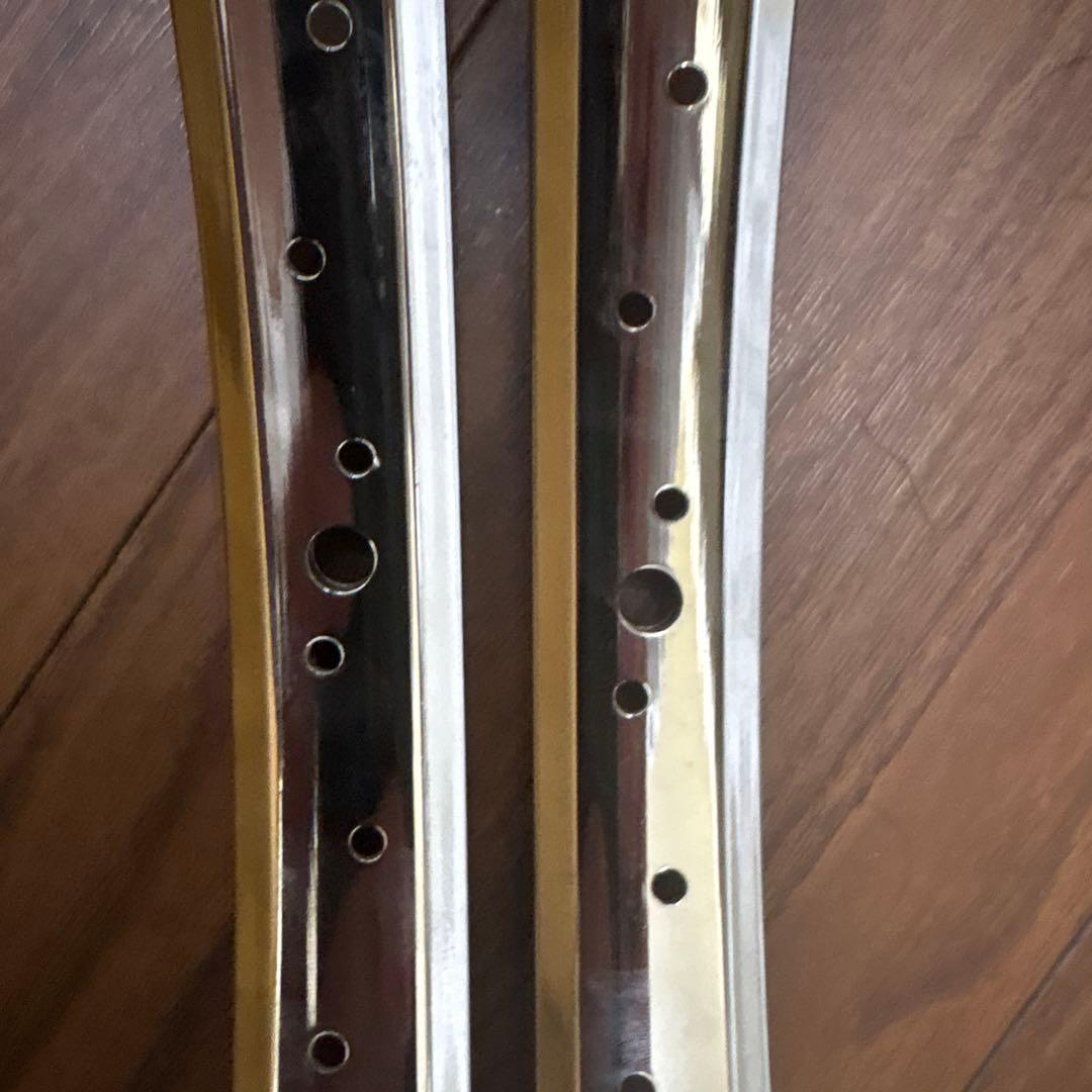 NOS ARAYA super 7X 48H メッキリム