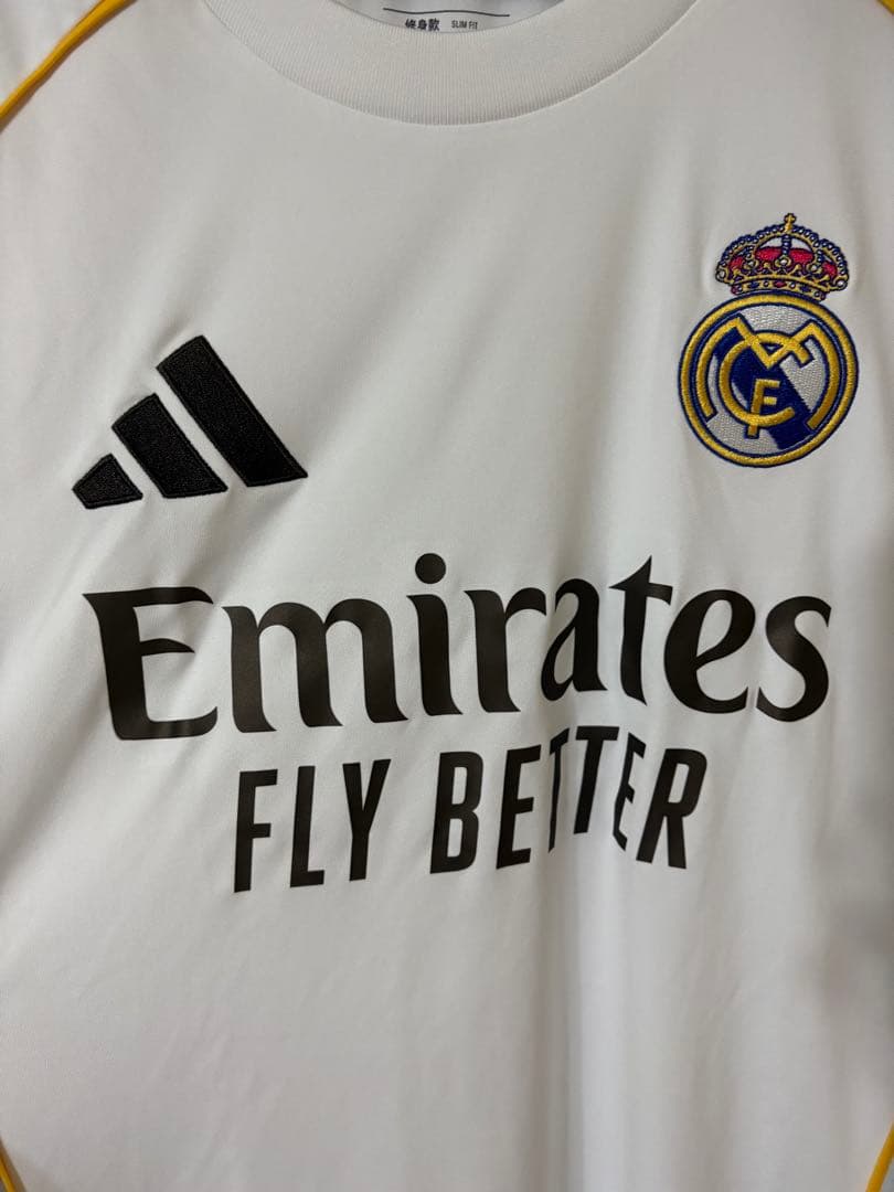 adidas Real Madrid 長袖ユニフォーム25/26