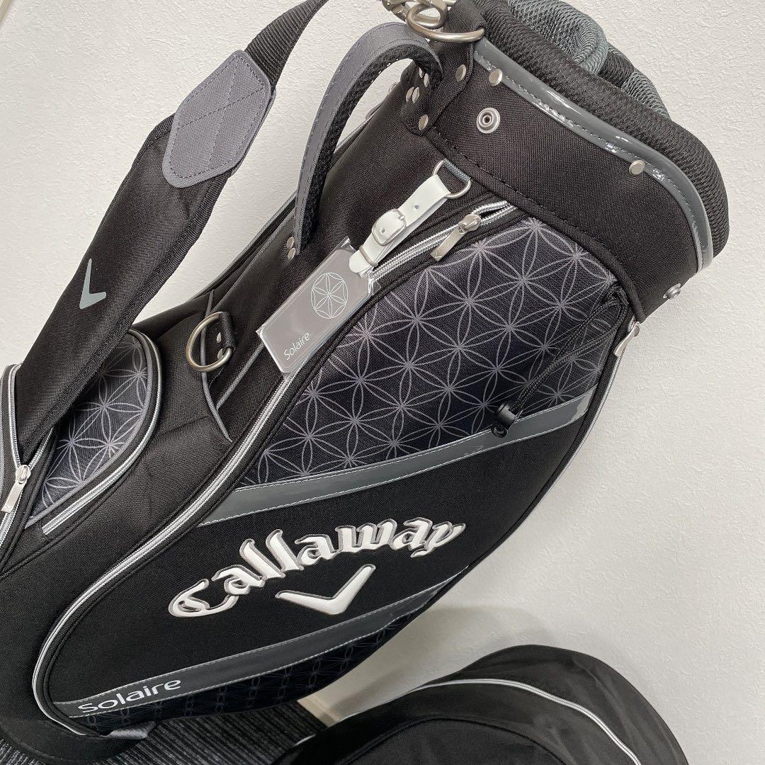 【新品】Callaway　レディース　キャディバッグ　ブラック