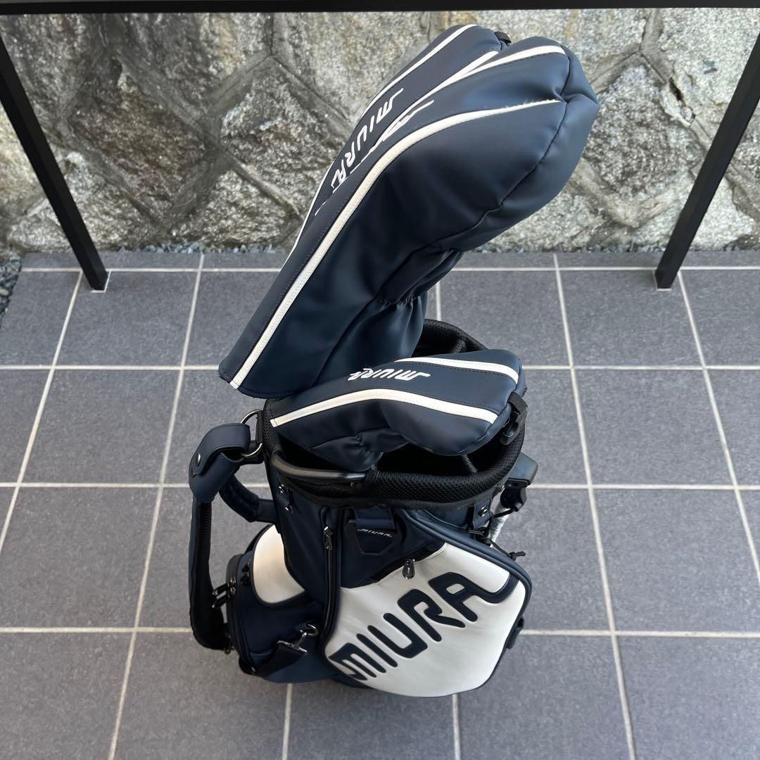 早い者勝ち　MIURA SG-302 スタンドバッグ・ヘッドカバーセット+おまけ