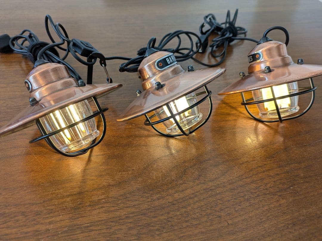 ベアボーンズ ストリングライト ３連 LED ランタン