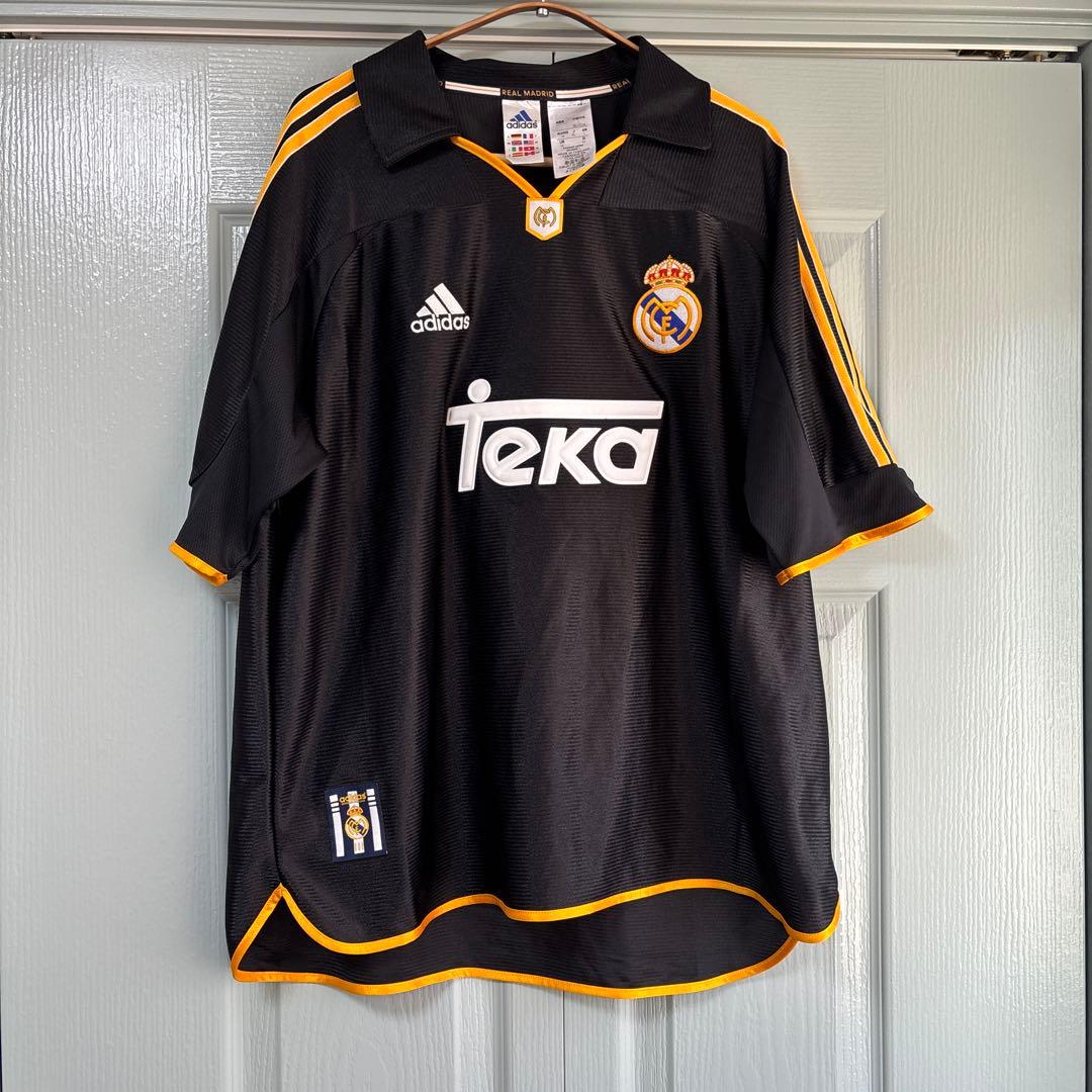 今年復刻　adidas Real Madrid アウェイジャージ Mサイズ 黒