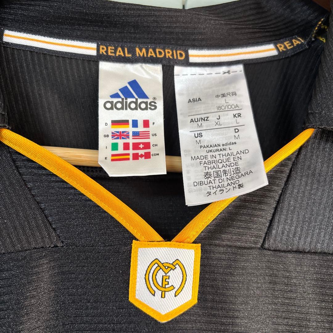 今年復刻　adidas Real Madrid アウェイジャージ Mサイズ 黒