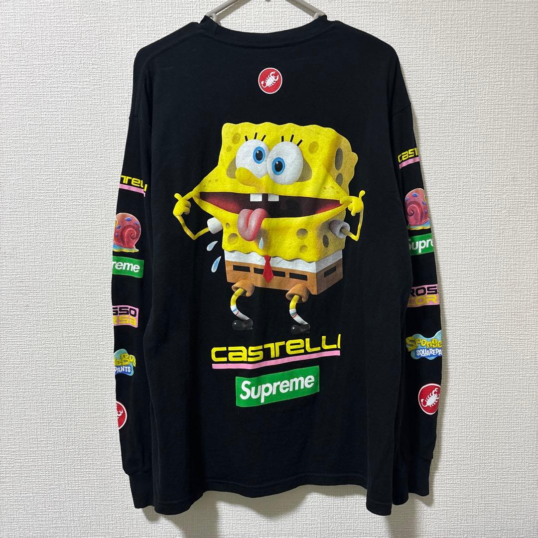24時間発送　Supreme SpongeBob Castelli Mサイズ