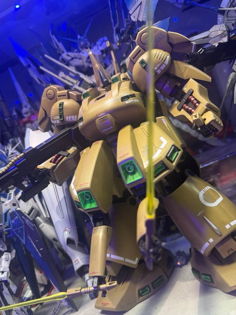 MG ジオ　ジ・Ｏ　塗装完成品　ガンプラ　プラモデル　塗装済み　Zガンダム