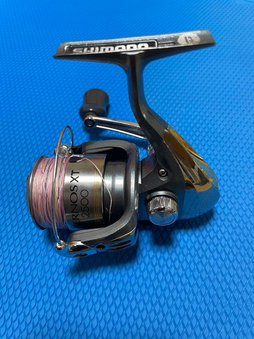 SHIMANO AERNOS XT 2500 スピニングリール ライン付き 中古