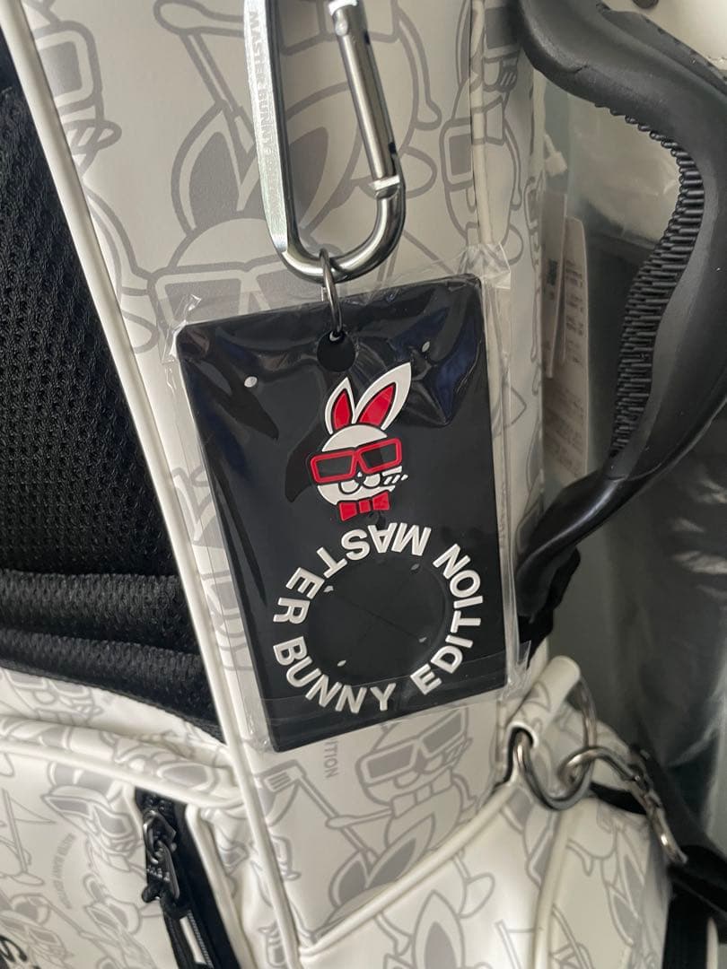 【新品未使用】MASTER BUNNY EDITION ホワイト ゴルフバッグ♡