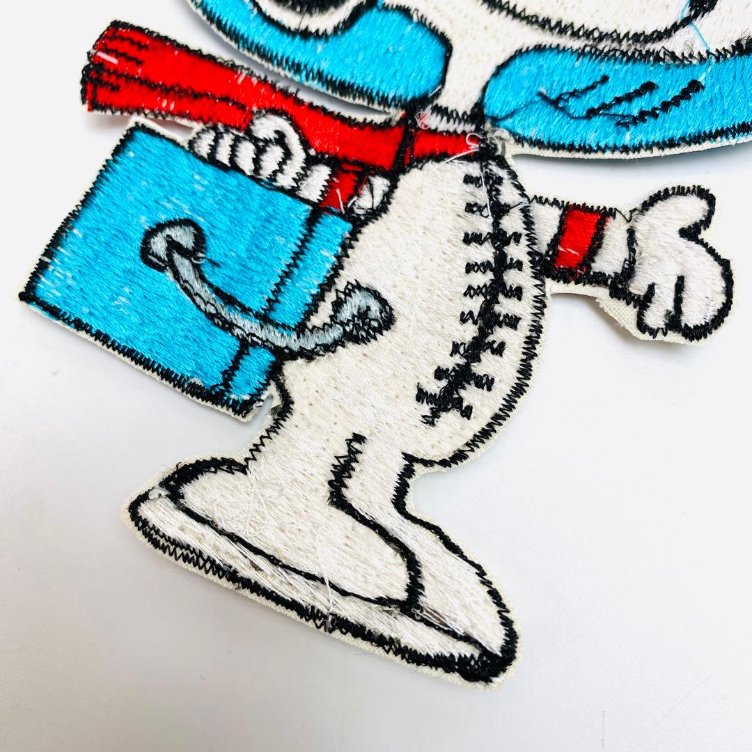 スヌーピー ワッペン パッチ ベトナム戦争 ナム戦 ミリタリー 横振り刺繍ミシン