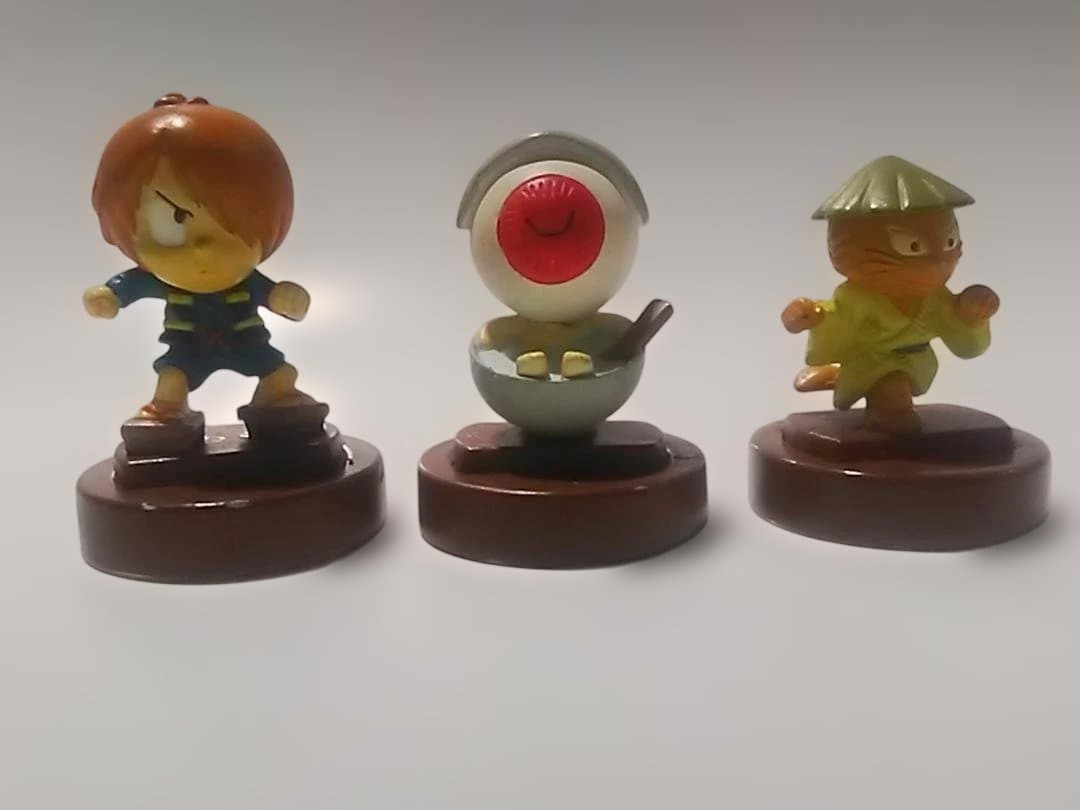 ゲゲゲの鬼太郎 ソフビ キーホルダー ストラップ ミニフィギュア計28個