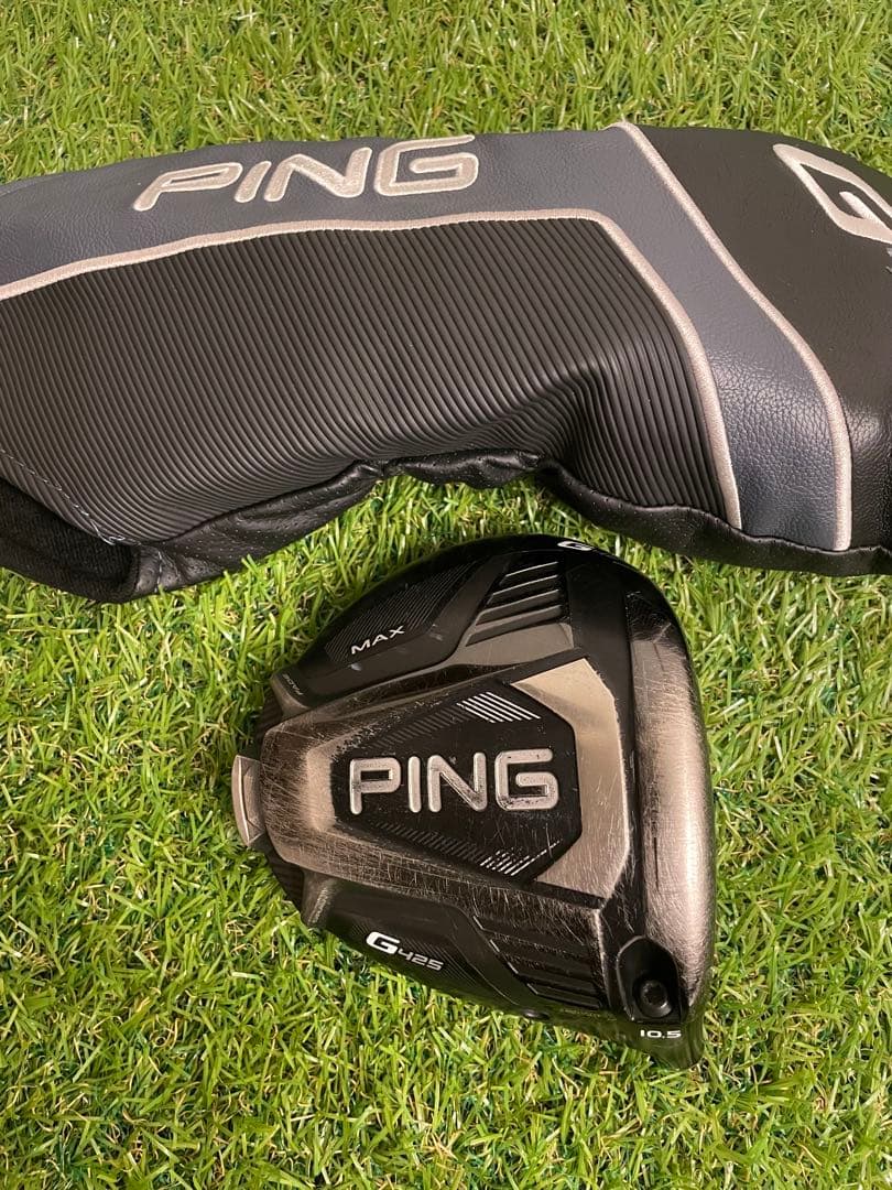 PING G425 MAX ドライバー 10.5度　ヘッドのみ　カバー付属　ピン