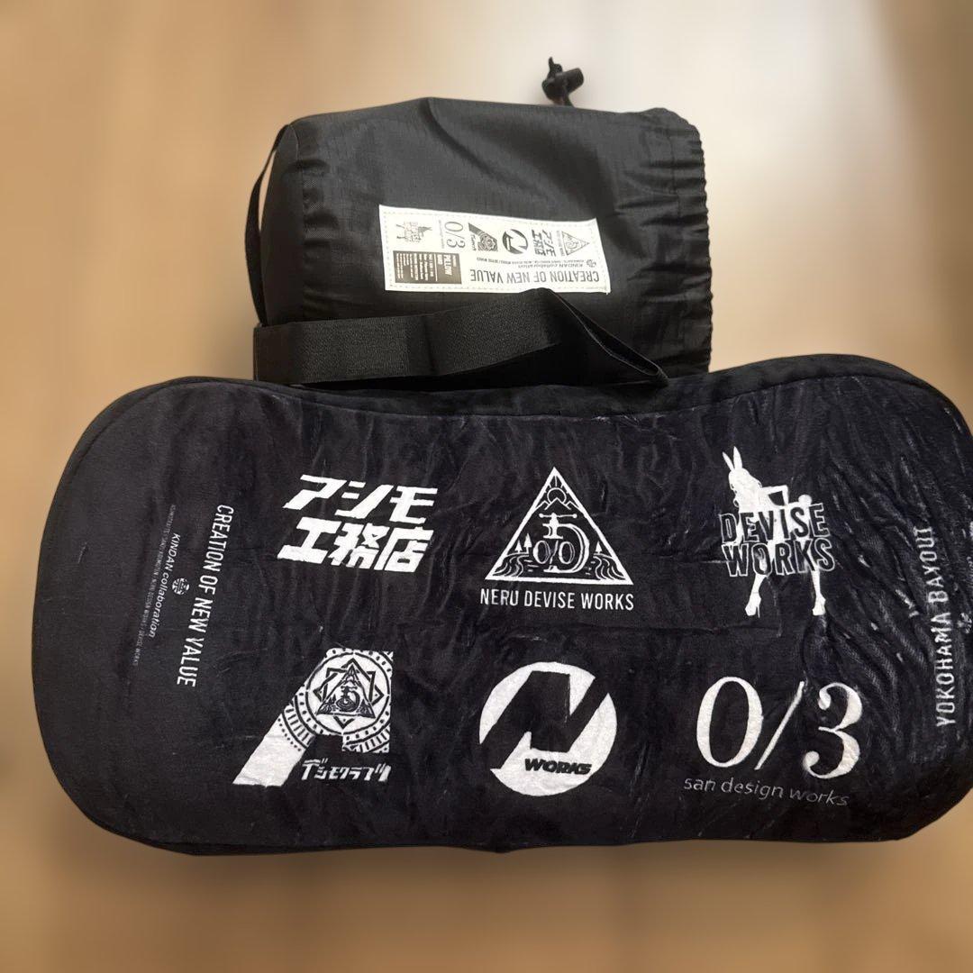 禁断コラボ限定　横浜BAYOUT限定 禁断コラボグラフィック ウレタン入り　枕